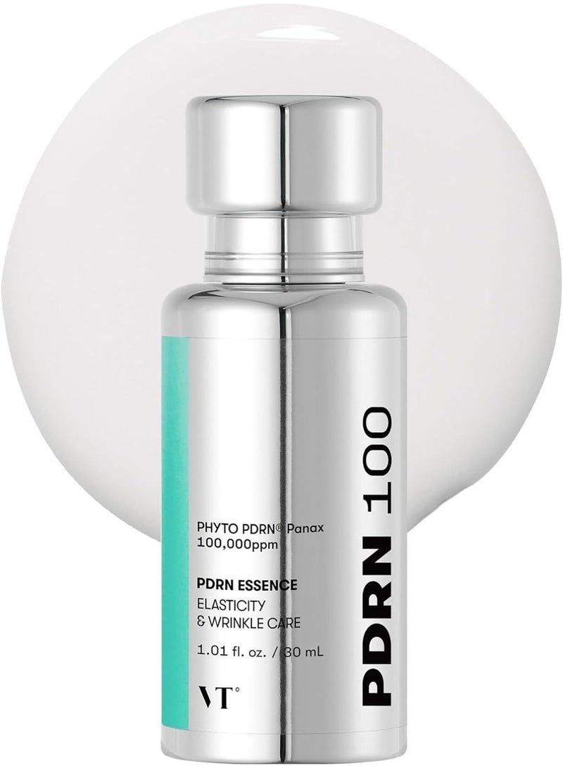 VT PDRN 100 Essence, Korean Gingseng Plant-derived PDRN Serum for Natural Glow, Korean skincare 1.01 fl. Oz. - Image 1